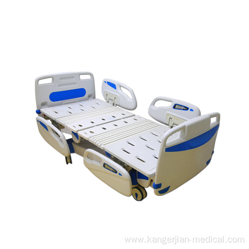 Hospital icu room hospital bed with cpr function medical electric icu beds